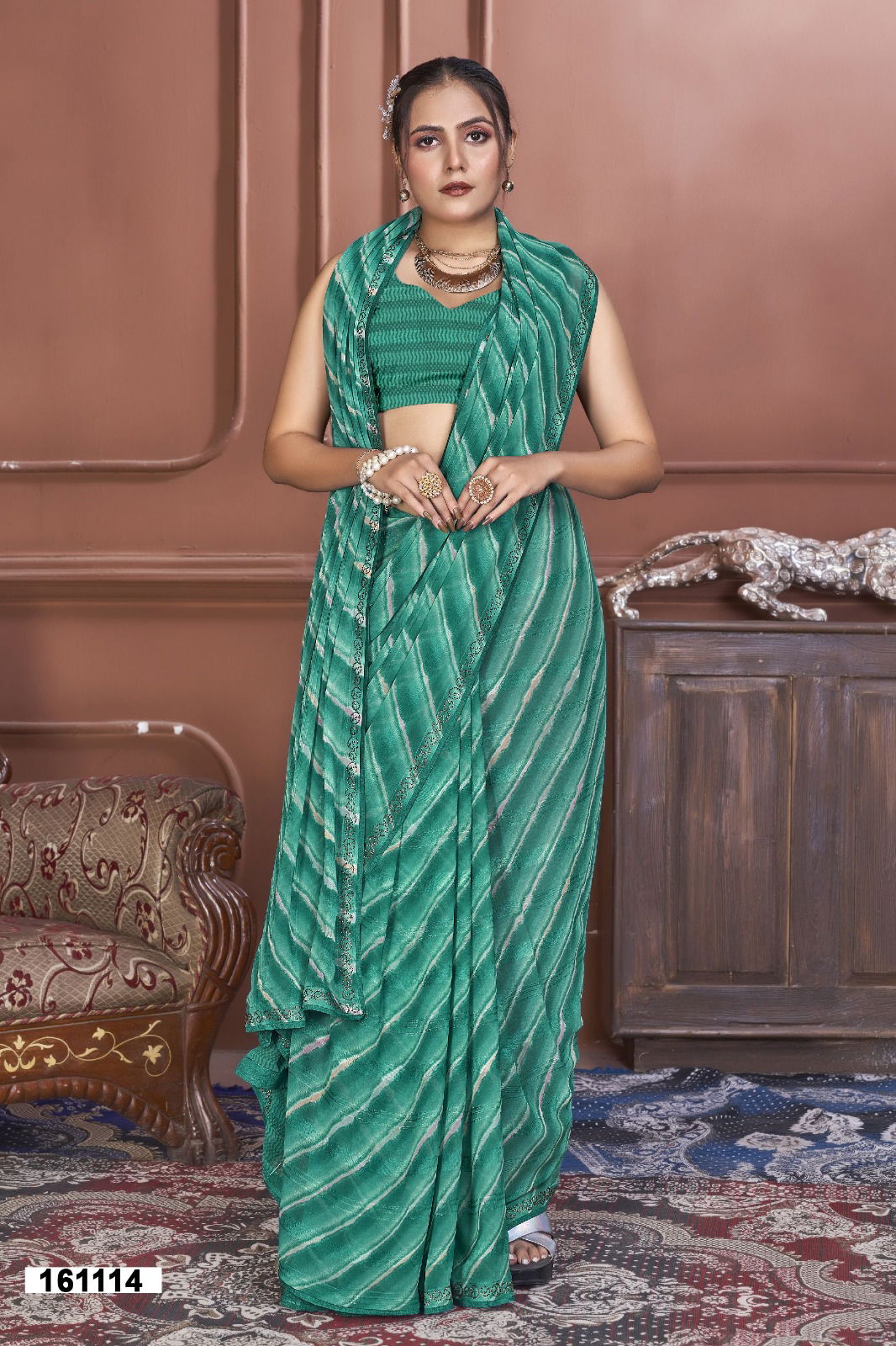 Laharika 4 By Vallabhi Leheriya Printed Georgette Sarees Wholesale Shop In Surat
